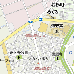 福井県営陸上競技場 福井市 陸上競技場 サッカー場 フットサルコート の地図 地図マピオン