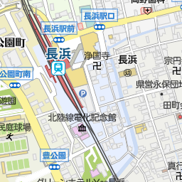 長浜駅 長浜市 駅 の地図 地図マピオン