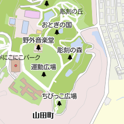 加賀市中央公園 加賀市 公園 緑地 の地図 地図マピオン