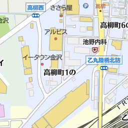 ユナイテッド シネマ金沢 金沢市 映画館 の地図 地図マピオン