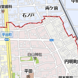 名古屋市立山田高等学校 名古屋市西区 高校 の地図 地図マピオン