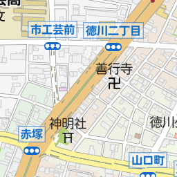 名古屋市東区役所(名古屋市東区/市役所・区役所・役場)の地図 名古屋市東区役所(名古屋市東区/市役所・区役所・役場)の地図