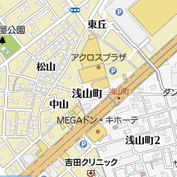 シャルール Chaleur 春日井市 美容院 美容室 床屋 の地図 地図マピオン
