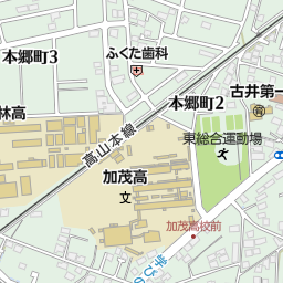 加茂高校 美濃加茂市 高校 の地図 地図マピオン 加茂高校 美濃加茂市 高校 の地図 地図マピオン