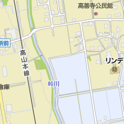 富山市八尾コミュニティセンター 富山市 劇場 の地図 地図マピオン