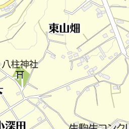 愛知県豊田市御船町山屋敷の地図(35.12967628845275