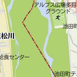 長野県北安曇郡松川村の地図(36.411066560989454