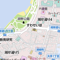 上諏訪駅 諏訪市 駅 の地図 地図マピオン