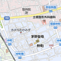 茅野駅 長野県茅野市 周辺の美容院 美容室 床屋一覧 マピオン電話帳