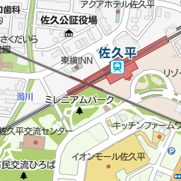 佐久平駅 佐久市 駅 の地図 地図マピオン