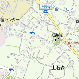 セブンイレブン山梨上石森店 山梨市 コンビニ の地図 地図マピオン