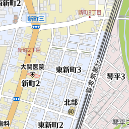 チャレンジャー北長岡店前 長岡市 バス停 の地図 地図マピオン