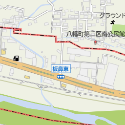 群馬八幡駅 高崎市 駅 の地図 地図マピオン