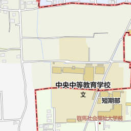群馬県立中央中等教育学校 高崎市 高校 の地図 地図マピオン 群馬県立中央中等教育学校 高崎市 高校 の地図 地図マピオン
