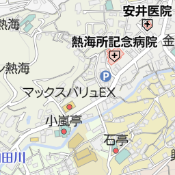 熱海温泉(熱海市/温泉)の地図|地図マピオン 熱海温泉(熱海市/温泉)の地図|地図マピオン