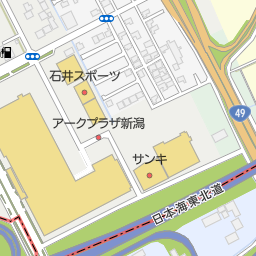イオンモール新潟南 新潟市江南区 アウトレット ショッピングモール の地図 地図マピオン イオンモール新潟南 新潟市江南区 アウトレット ショッピングモール の地図 地図マピオン