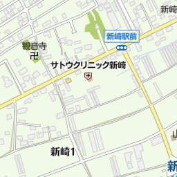 新崎駅 新潟市北区 駅 の地図 地図マピオン