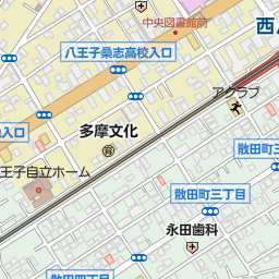 西八王子駅 八王子市 駅 の地図 地図マピオン