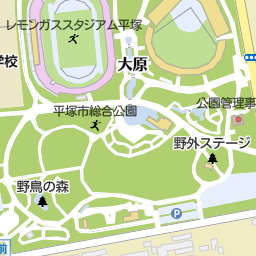 バッティングパレス相石スタジアムひらつか 平塚球場 平塚市 野球場 の地図 地図マピオン