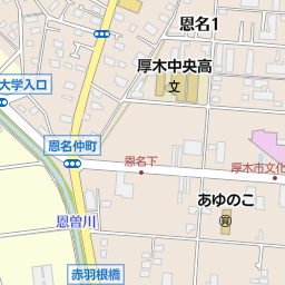 本厚木駅 厚木市 駅 の地図 地図マピオン