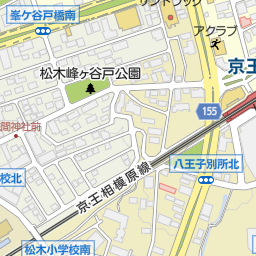 京王堀之内駅 八王子市 駅 の地図 地図マピオン