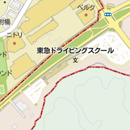 東急自動車学校 多摩市 教習所 自動車学校 の地図 地図マピオン