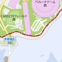 西武球場前駅 所沢市 駅 の地図 地図マピオン