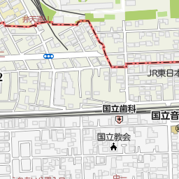 海鮮三崎港 国立店 国立市 回転寿司 の地図 地図マピオン