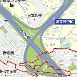 コメリハード グリーン府中日新店 府中市 ホームセンター の地図 地図マピオン