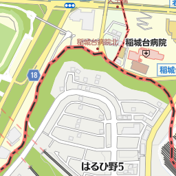 ユニディ 若葉台 稲城市 ホームセンター の地図 地図マピオン