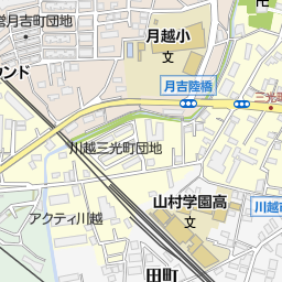 本川越駅 川越市 駅 の地図 地図マピオン