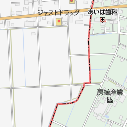 ばらくら 館林市 食べ放題 バイキング の地図 地図マピオン