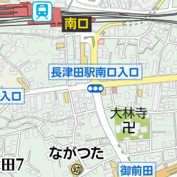 田奈駅（横浜市青葉区/駅）の地図｜地図マピオン