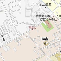 上尾市立 上尾市図書館大石分館 上尾市 図書館 の地図 地図マピオン