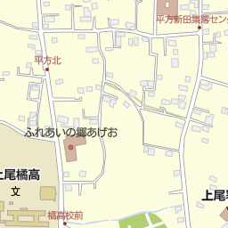 上尾市図書館 たちばな分館 上尾市 図書館 の地図 地図マピオン