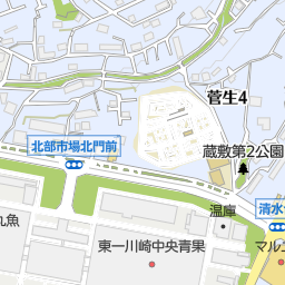 ビバホーム川崎宮前店 川崎市宮前区 ホームセンター の地図 地図マピオン