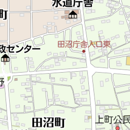 栃木県佐野市田沼町の地図(36.367920454067765 栃木県佐野市田沼町の地図(36.367920454067765