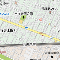 吉祥寺駅 武蔵野市 駅 の地図 地図マピオン