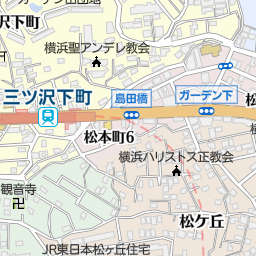 ゴッドハンド 横浜店 横浜市神奈川区 美容院 美容室 床屋 の地図 地図マピオン