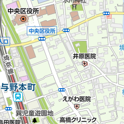 ｕｒ都市機構アーバンハイツ与野２号棟 さいたま市中央区 マンション の地図 地図マピオン