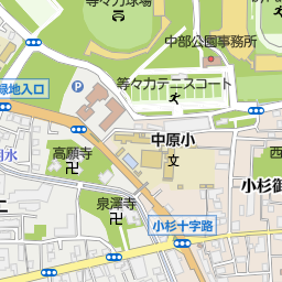 武蔵小杉駅 川崎市中原区 駅 の地図 地図マピオン