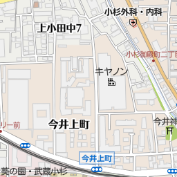 武蔵小杉駅 川崎市中原区 駅 の地図 地図マピオン