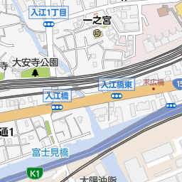 京急新子安駅 横浜市神奈川区 駅 の地図 地図マピオン