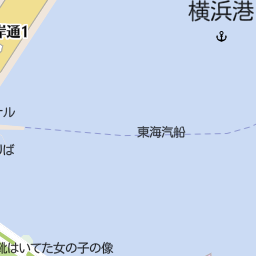 元町 中華街駅 横浜市中区 駅 の地図 地図マピオン