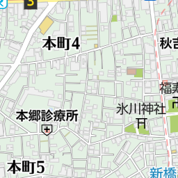 東京都中野区本町５丁目２３の地図 35 139 地図マピオン