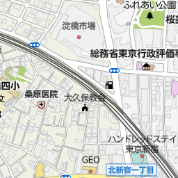 ホテルビーナス 新宿区 ラブホテル の地図 地図マピオン