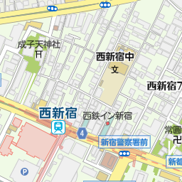 ホテルビーナス 新宿区 ラブホテル の地図 地図マピオン