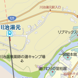 川治湯元駅 日光市 駅 の地図 地図マピオン