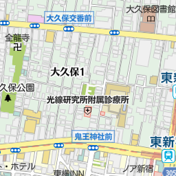 東新宿駅 新宿区 駅 の地図 地図マピオン