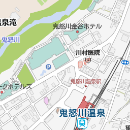 鬼怒川温泉駅 日光市 駅 の地図 地図マピオン